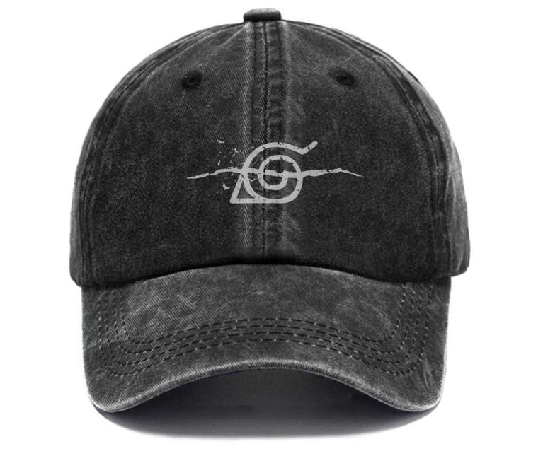 Unisex Vintage Fashion Casual Washed Hat 04  Naruto Shippuden